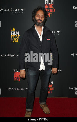Culver City, CALIFORNIA, Stati Uniti. 26 settembre 2018. 26 settembre 2018 - Culver City, California - Jason Mantzoukas, 2018 LA Film Festival proiezione di ''The Long Dumb Road'' presso gli Arclight Cinemas Culver City. Credito fotografico: Faye Sadou/AdMedia Foto Stock