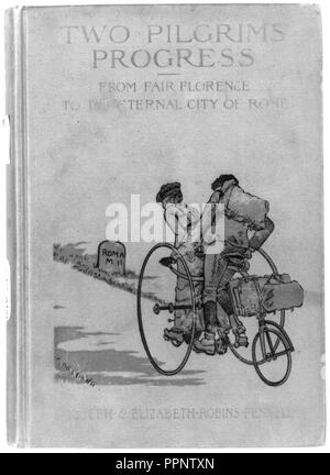 La copertina del libro di due pellegrini' progressi Foto Stock