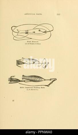 Il libro del black bass (pagina 313, figure nel testo) Foto Stock