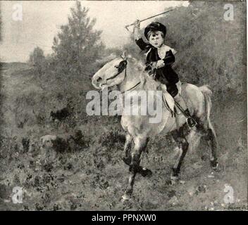 Bordeaux exposition Art Moderne 1895 - un rotolo. Foto Stock