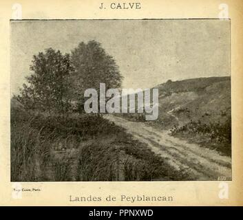 Bordeaux exposition Art Moderne 1895 - Calvé J. Foto Stock