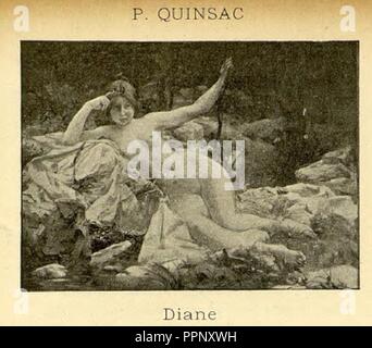 Bordeaux exposition Art Moderne 1895 - P Qunisac. Foto Stock
