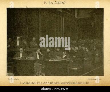 Bordeaux exposition Art Moderne 1895 - P Salzedo. Foto Stock