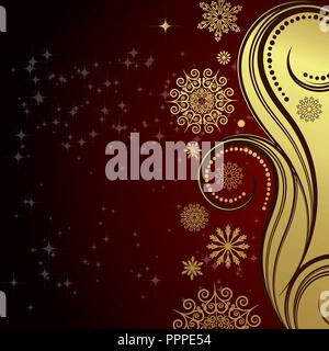 Abstract sfondo di Natale. Illustrazione Vettoriale Illustrazione Vettoriale