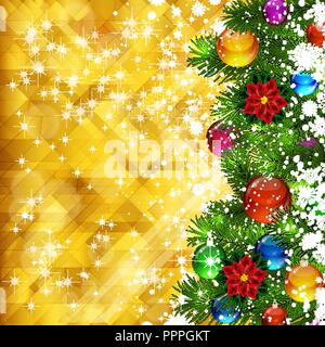 Stelle sfondo dorato e il luogo per il vostro testo , vector, EPS 10 Illustrazione Vettoriale