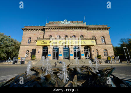 Staatstheater, Am Theatre, Braunschweig, Niedersachsen, Deutschland Foto Stock