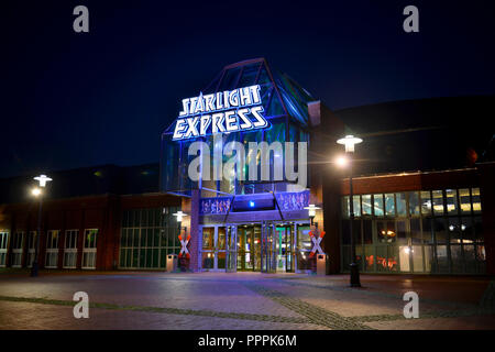 Starlight Express Theatre, Stadionring, Bochum, Nordrhein-Westfalen, Deutschland Foto Stock