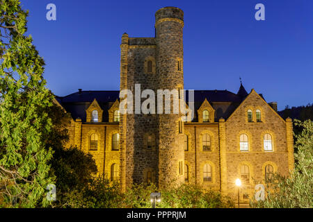 Montgomery Hall di San Francisco Theological Seminary. San Anselmo, Marin County, California, Stati Uniti d'America. Foto Stock