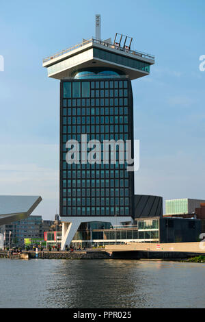 Un'dam Tower, Overhoeksplein, Amsterdam, Niederlande Foto Stock