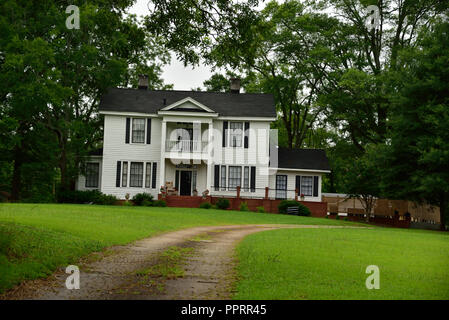 Il Warren House Jonesboro, Georgia. Utilizzato come ospedale militare durante la guerra civile. Foto Stock