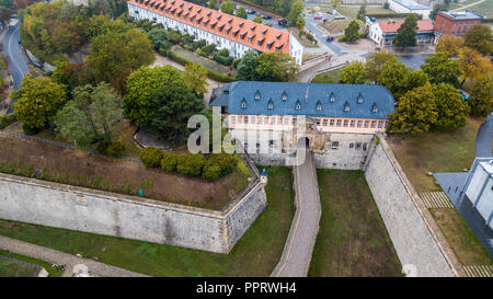 Zitadelle Petersberg o la cittadella di Petersberg, Erfurt, Germania Foto Stock