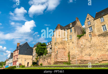 Case tradizionali a Le Mans, Francia Foto Stock