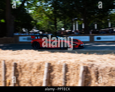 Mclaren Senna al Goodwood Festival della velocità 2018. Foto Stock