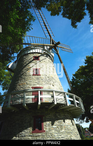 Lasalle,Canada 27, Settembre 2018.Il Fleming windmill nella città di Lasalle.Credit:Mario Beauregard/Alamy Live News Foto Stock