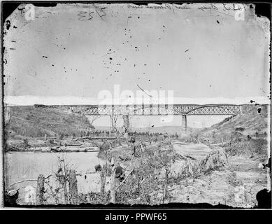 Ponte sul Fiume Potomac Foto Stock