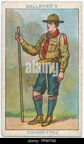 Boy Scout immagine Foto Stock