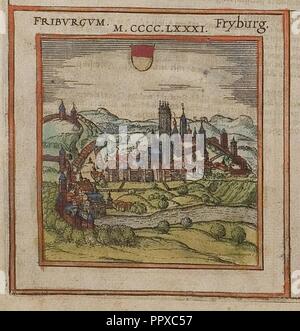 Braun Dreizehn Orte Fribourg UBHD. Foto Stock