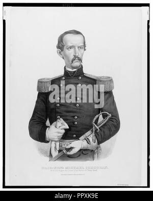 Brig.-Genl. Michael Corcoran - della brigata irlandese tardi il colonnello della gallant N.Y. 'Sixty nono' Foto Stock