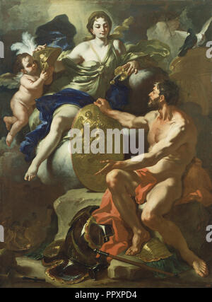 Venere nella fucina di Vulcano; Francesco Solimena, Italiano, napoletano, 1657 - 1747, 1704; Olio su tela; 205.4 x 153,7 cm Foto Stock