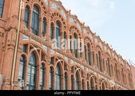 Barcellona, Spagna - 2 Settembre 2017: vista del Cosmo Caixa, un museo della scienza si trova a Barcellona, in Catalogna, Spagna. Foto Stock