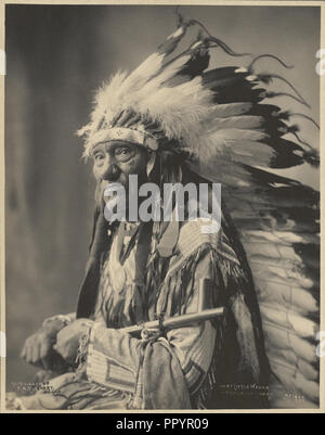 Capo poco ferita, Ogalalla Sioux; Adolph F. Muhr, americano, morì 1913, Frank A. Rinehart, americano, 1861 - 1928, 1899 Foto Stock