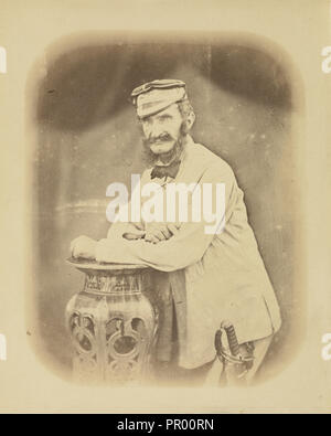 Sir Lieutenant-General speranza concedere, KCB; Felice Beato, 1832 - 1909, India; 1858 - 1859; albume argento Foto Stock