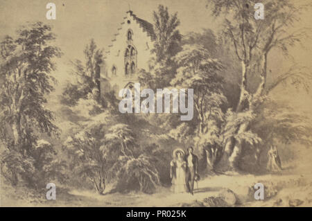 Rosenau, il luogo di nascita del Principe Alberto; circa 1865; albume silver stampa Foto Stock