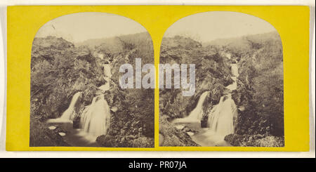 Forza Colwith, Langdale; British; circa 1860; albume silver stampa Foto Stock