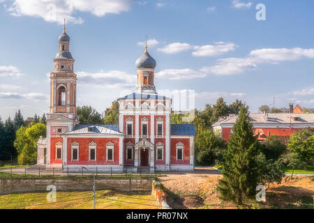 Un immagine di Chiesa di Elia Profeta in città Sèrpuchov Russia. Foto Stock