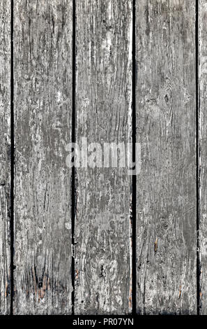 Weathered texture di legno o tavole di legno. Scorrere verso il basso lo sfondo di legno con copia spazio tabella ruvida consistenza. Foto Stock