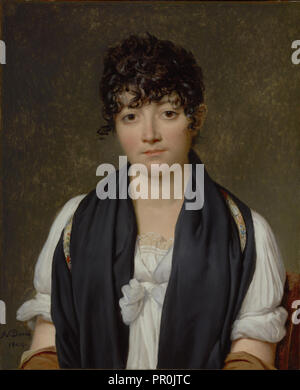 Suzanne Le Peletier de Saint-Fargeau; Jacques-Louis David, francese, 1748 - 1825, 1804; Olio su tela; 60,3 × 49,5 cm Foto Stock