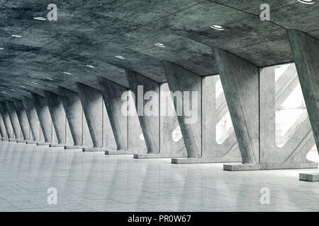 3d della metropolitana sfondo astratto Foto Stock