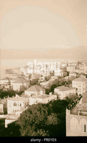 Beirut. Beirut dall'università americana. 1900, Libano, Beirut Foto Stock