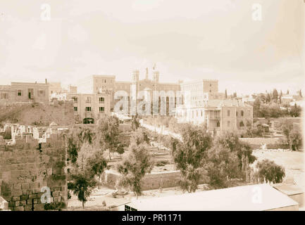 Ospizio francese, 282 Notre Dame de France, Gerusalemme. 1898, Gerusalemme, Israele Foto Stock