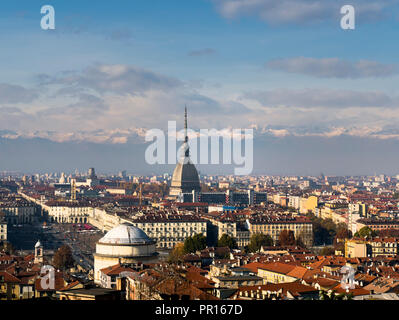 La Mole Antonelliana, Torino, Piemonte, Italia, Europa Foto Stock