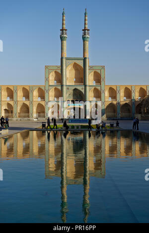 Amir Chakhmaq complessa, Yazd città, Iran, Medio Oriente Foto Stock