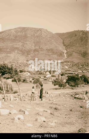 Antiochia e Mt. Silpius dall'occidente. 1898, , Antiochia sull Oronte è un antica città greco-romana Foto Stock