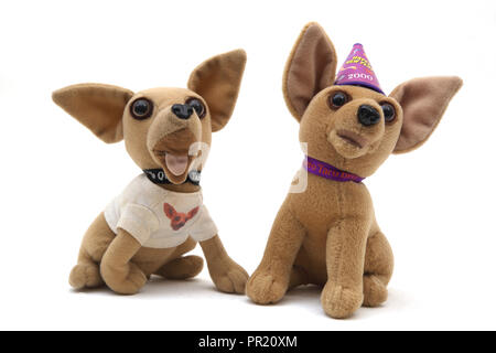 Promozionali Taco Bell Chihuahua cani giocattoli da collezione Foto Stock