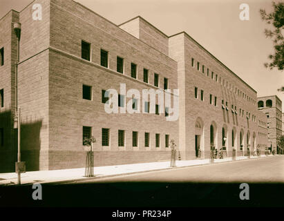 Nuovo post office 1934, Gerusalemme, Israele Foto Stock