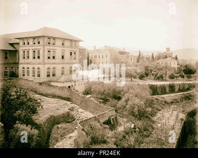 Edifici della American University di Beirut. 1898, Libano, Beirut Foto Stock