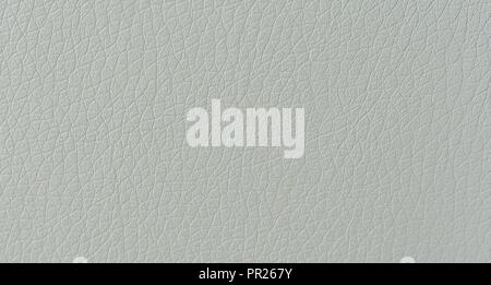Bianco Puro cuoio la texture della pelle macro close up sullo sfondo del modello Foto Stock