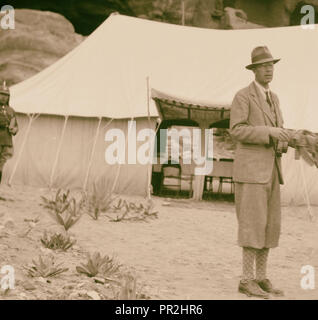 Il principe ereditario di Svezia. 1925, Medio Oriente, Israele e/o la Palestina Foto Stock