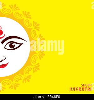 Illustrazione di Navratri e Garba utsav greeting card stock vector Illustrazione Vettoriale