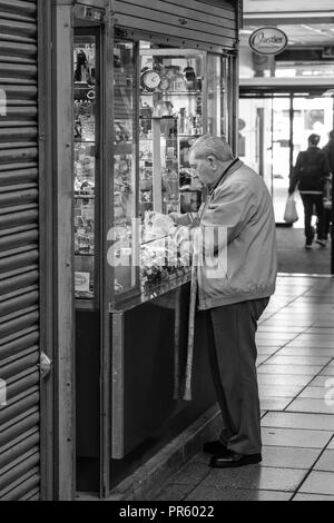 Di bredford Oastler shopping centre, Bradford, West Yorkshire, Regno Unito Foto Stock