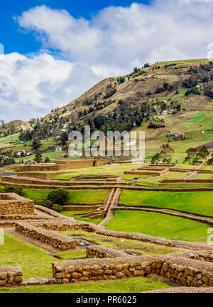 Ingapirca rovine, Ingapirca, Canar Provincia, Ecuador Foto Stock