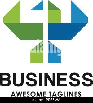 Vettore astratto origami Bird segno,eagle concetto tecnologico logo vettoriale Illustrazione Vettoriale