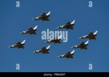 RIAT; 2018; (Royal International Air Tattoo) Fairford England Regno Unito. BBMF. Foto Stock