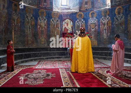 Armenia, Mori provincia, Akhtala, la Chiesa georgiana Foto Stock