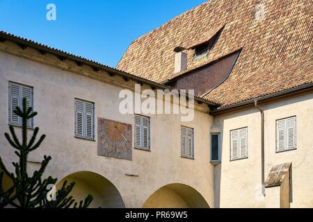 Convento francescano chiesa interna a Bolzano Foto Stock