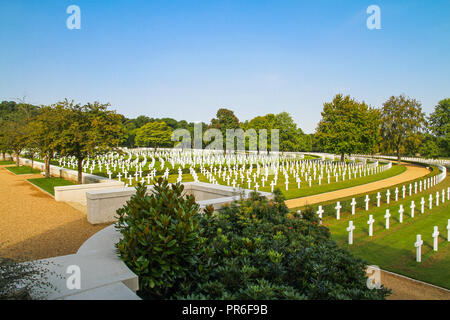 Cambridge cimitero americano nei pressi di Madingley in Cambridge, Inghilterra Foto Stock